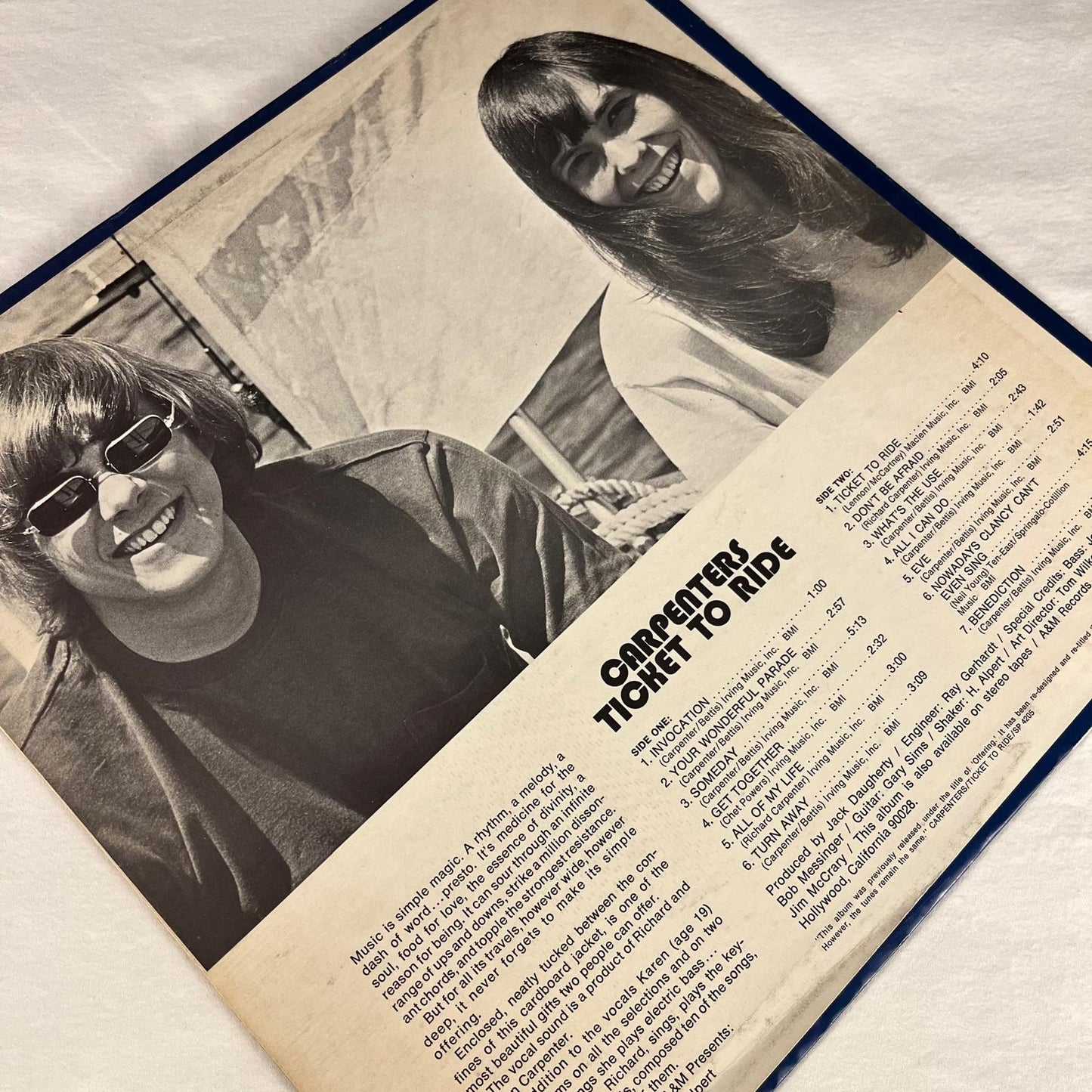 Carpenters - Ticket To Ride